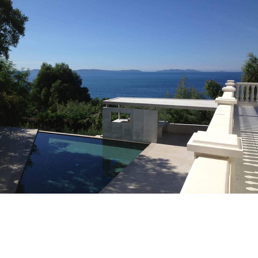 Architecture, CHAPUIS ROYER ARCHITECTES, RAYOL CANADEL SUR MER, maison familiale, piscine