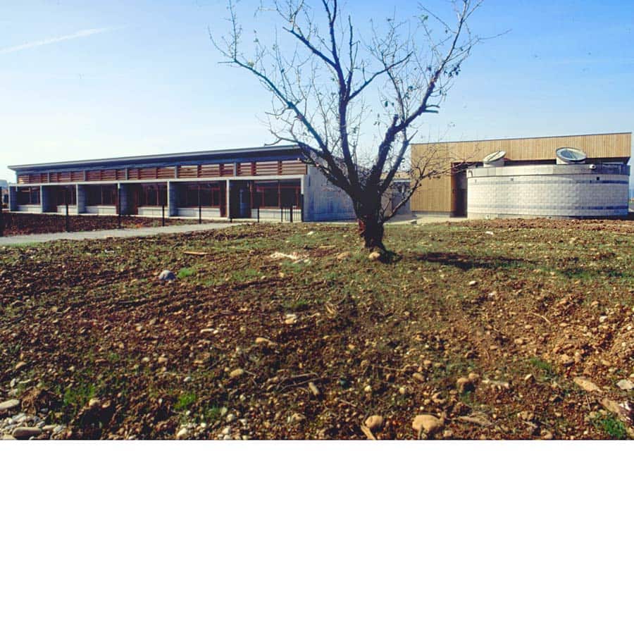 architecture CHAPUIS ROYER Anneyron équipement groupe scolaire école Drôme