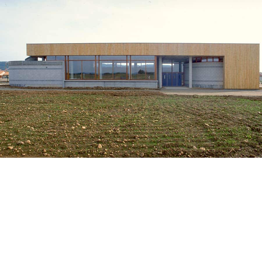 architecte dominique CHAPUIS christine ROYER Anneyron équipement groupe scolaire école Drôme
