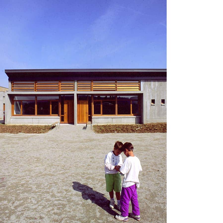 architecte CHAPUIS ROYER Anneyron équipement groupe scolaire école Drôme
