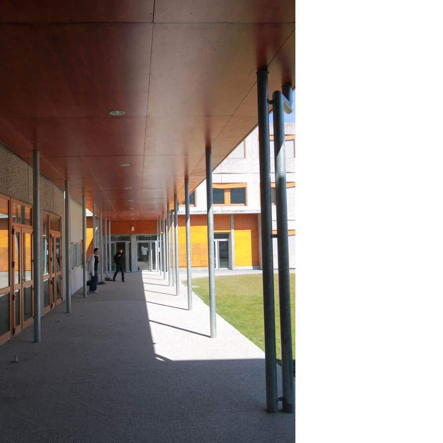 architecture, CHAPUIS ROYER ARCHITECTES, DIE, collège, réhabilitation et extension