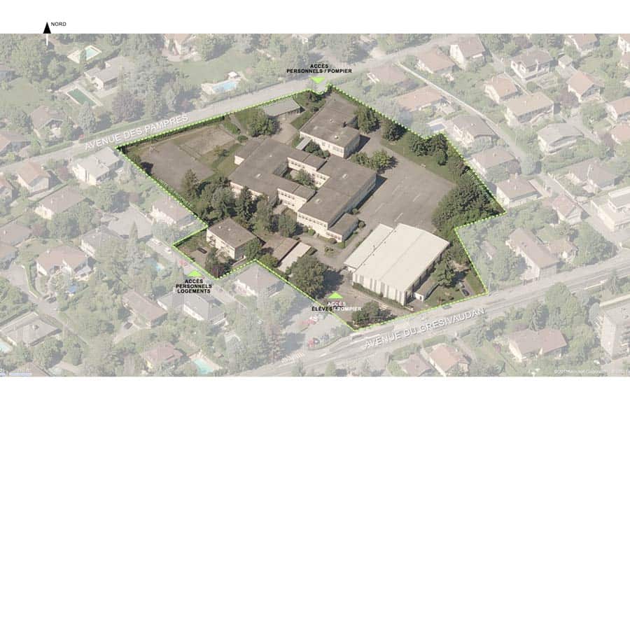 ARCHITECTURE, CHAPUIS ROYER ARCHITECTES, Corenc, Collège Jules Flandrin, réhabilitation, extension, atrium, bois, métal