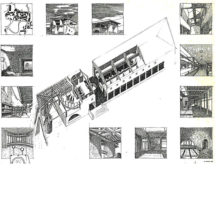 planche croquis mediatheque die